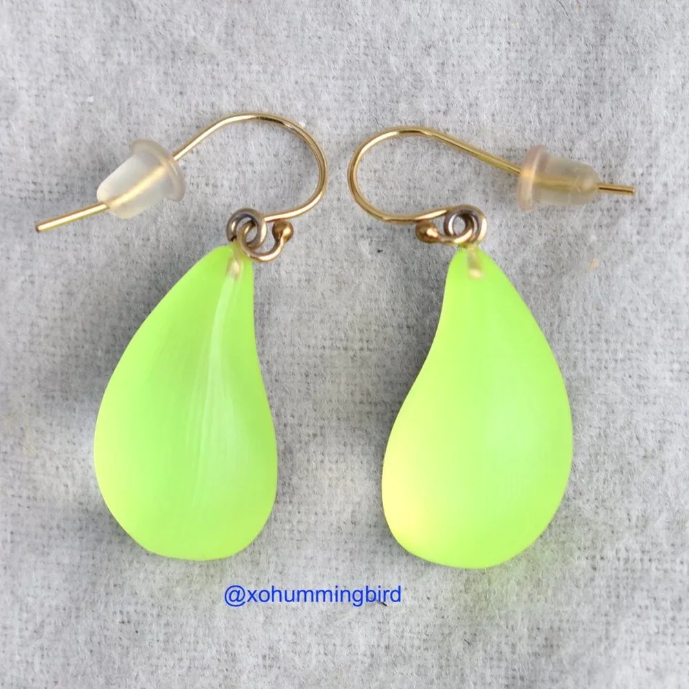 Alexis Bittar | Lucite Dewdrop Earring (Neon Yellow)